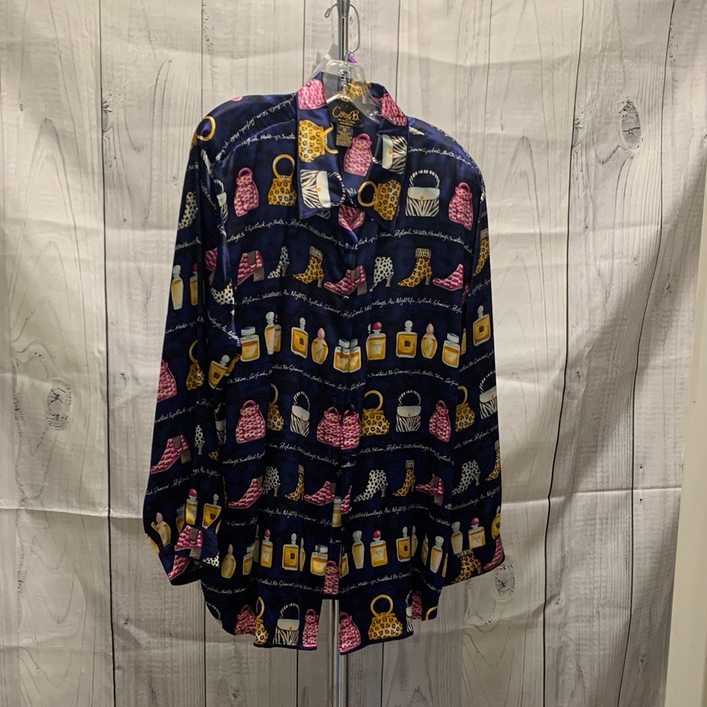 VINTAGE Corey B. Silk Blouse